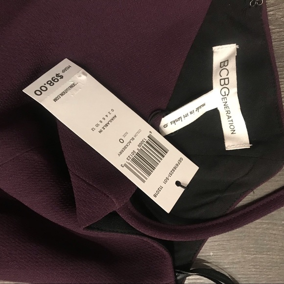 BCBGeneration BlackBerry  mini dress - Picture 3 of 6